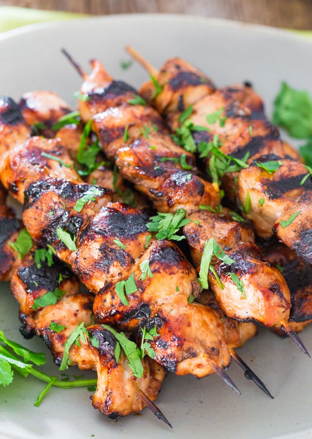 BBQ Chicken Skewers