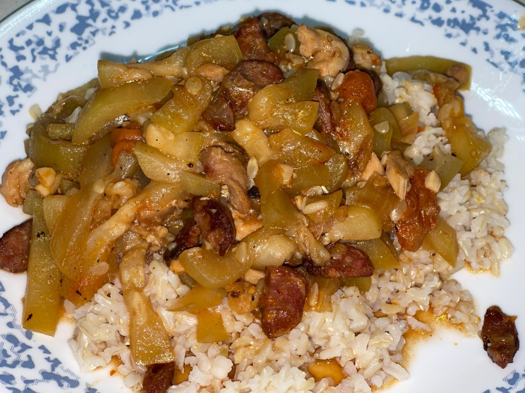 Ginisang Upo (Sautéd Bottle&nbsp;Gourd)